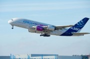 空客A380飞机首次测试3D打印扰流传动装置